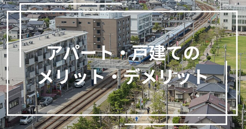 賃貸経営（アパート・戸建て）
メリットとデメリット
