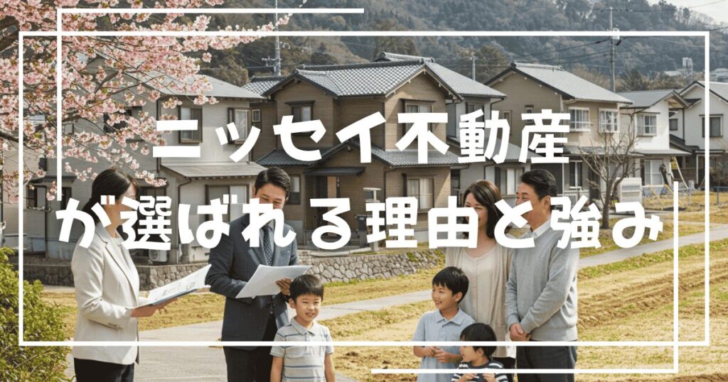ニッセイ不動産が選ばれる理由と強み