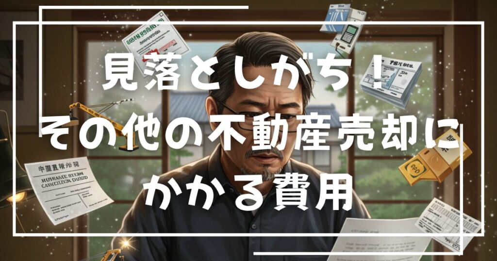 見落としがち!その他の不動産売却にかかる費用