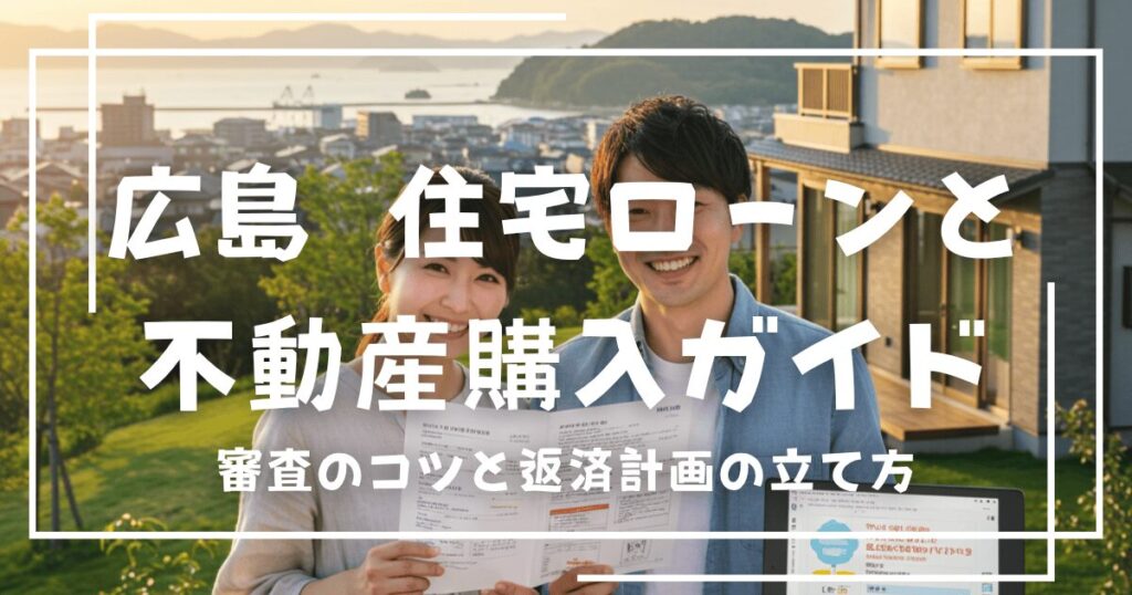 広島 住宅ローンと不動産購入ガイド｜審査のコツと返済計画の立て方