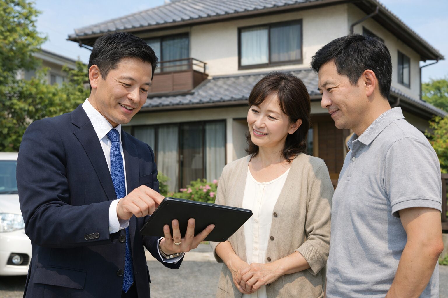 東広島市で不動産査定を受けるイメージ